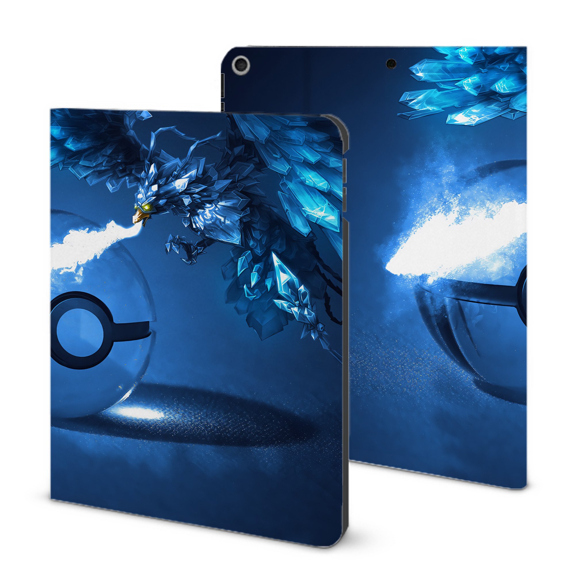 （画像用） ポケットモンスター Pokémon IPad ケース ブック型 PUレザー TPU 耐衝撃 軽量 薄型 ペン収納なし 全面保護 IPad 各モデル対応
